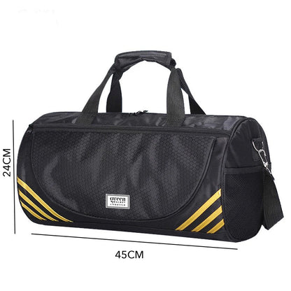 Gym Sports Duffle Bag For Men & Women | Duffel Bag with Shoes Compartment  | Weekender Bag for Men & Women