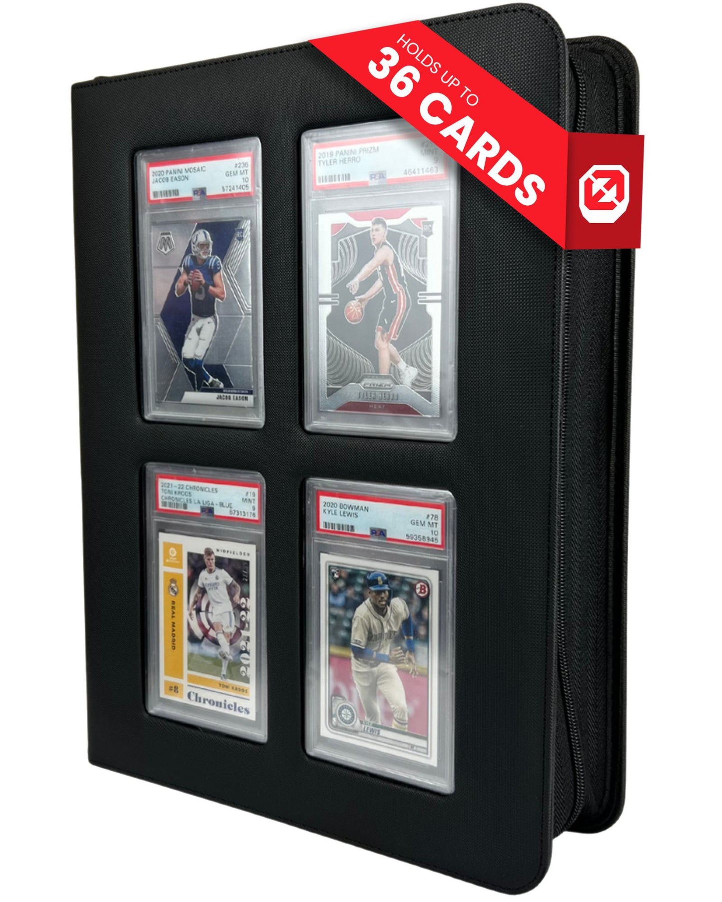 Classeur EVORETRO pour cartes graduées – Contient 36 cartes sous étui rigide