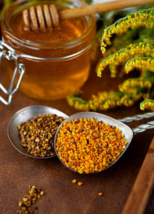 Pollen d'abeille en petites quantités