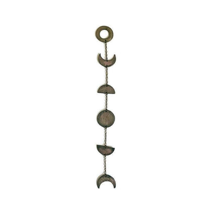 Small Blue Moon Phase Wall Hanging