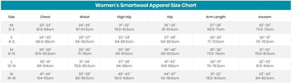 Smartwool Women's Merino NTS Mid 250 Crew Tops Sizes XS & XL