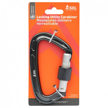 Survive Outdoors Longer - LockingUtility Carabiners 10 cm