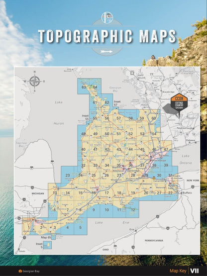 Backroad Mapbooks  Southern Ontario - Spiral 2nd Edition