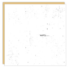 Stationery - Little Gem Card - Sorry . . .
