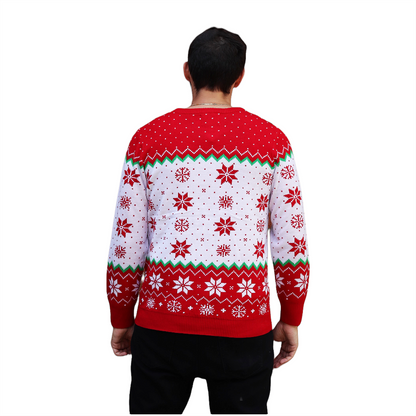 Pull de Père Noël endormi en mode silencieux