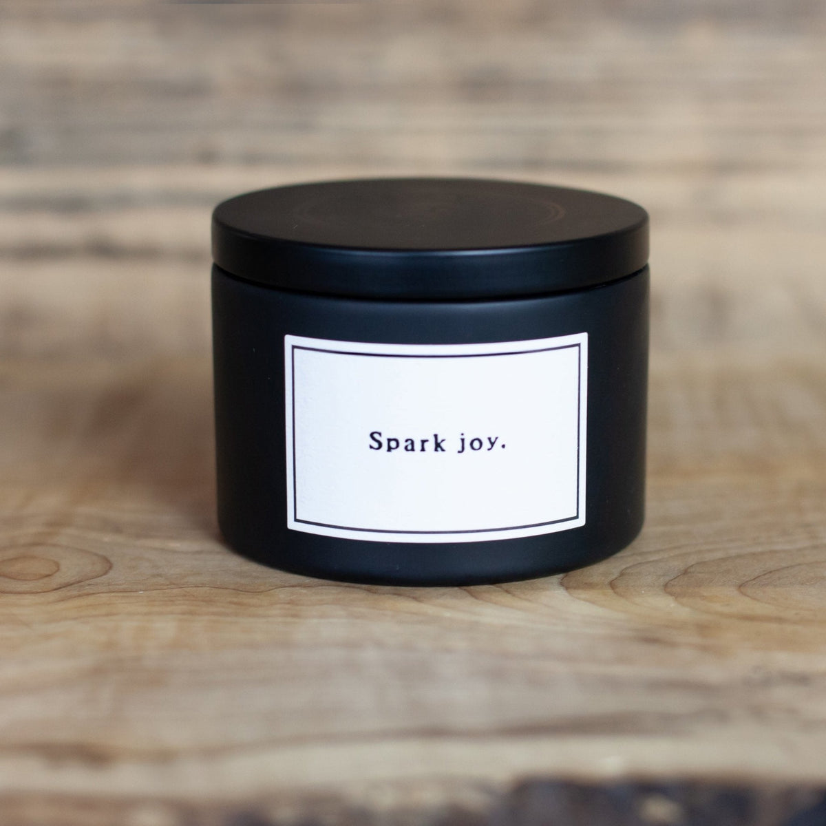 Candle - Quote - Spark Joy