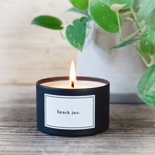 Candle - Quote - Spark Joy