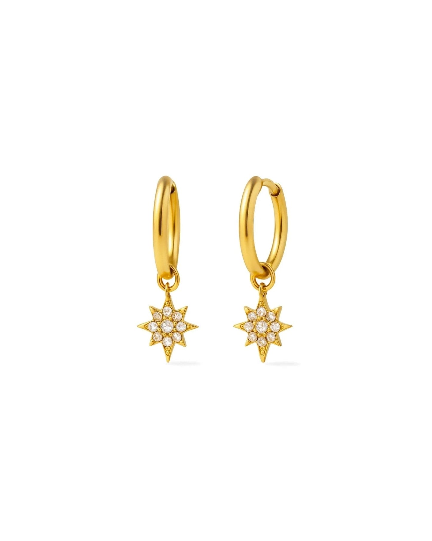 Sparkling Huggies Earrings