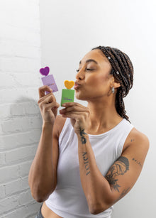 Vaporisateur en verre cœur