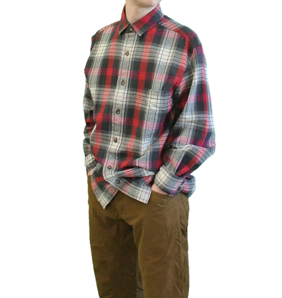 Chemises en flanelle Rock Pass pour homme Woolrich, taille S