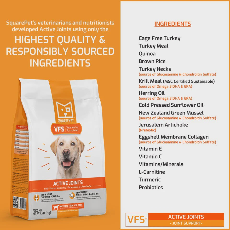 SquarePet - Active Joints Dry Dog Food