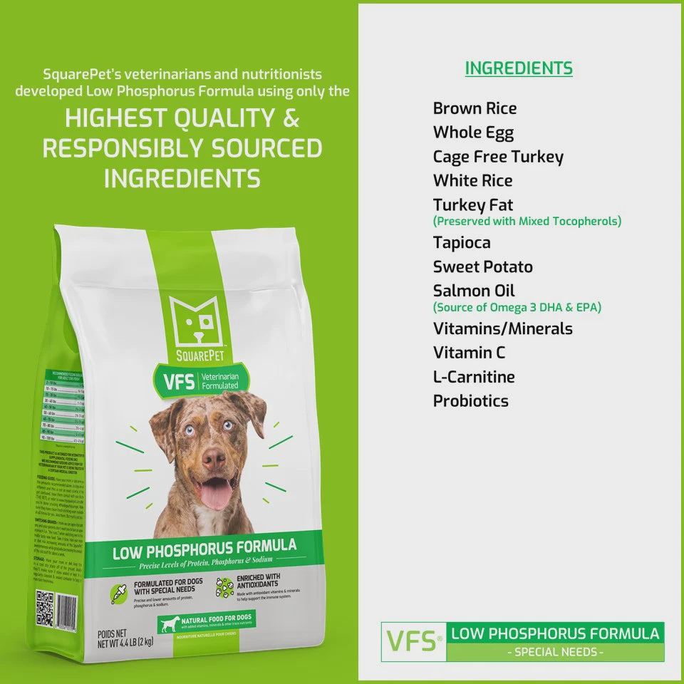 SquarePet - Low Phosphorus Dry Dog Food