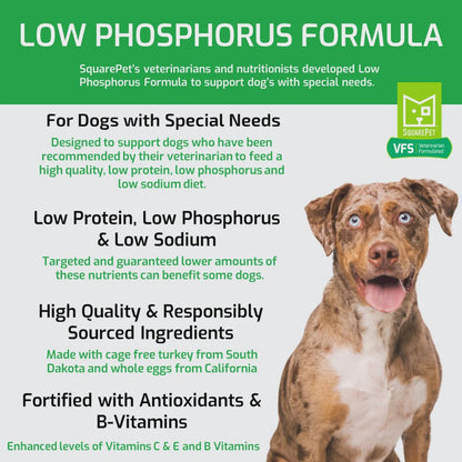 SquarePet - Low Phosphorus Dry Dog Food