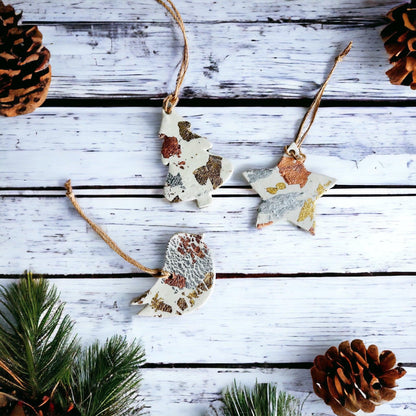 Dove Christmas Ornament, Minimalist Decoration