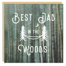 Stationery - Father's Day Card - Best Dad in the Woods