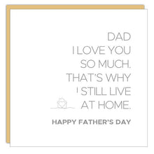 Stationery - Father's Day Card - Live at Home