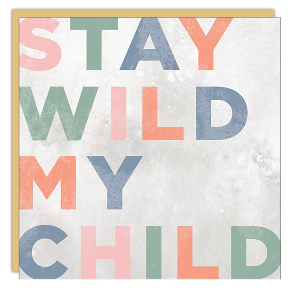 Stationery - Lost & Found Card - Stay Wild