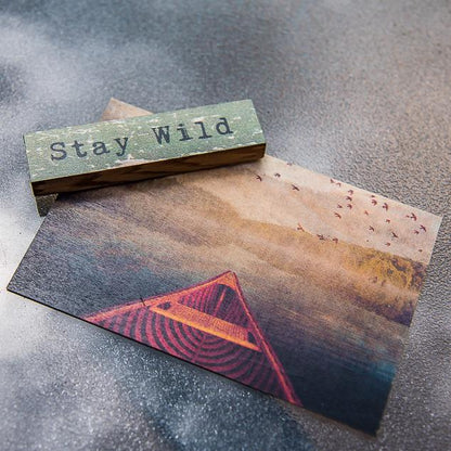 Timber Magnet - Stay Wild