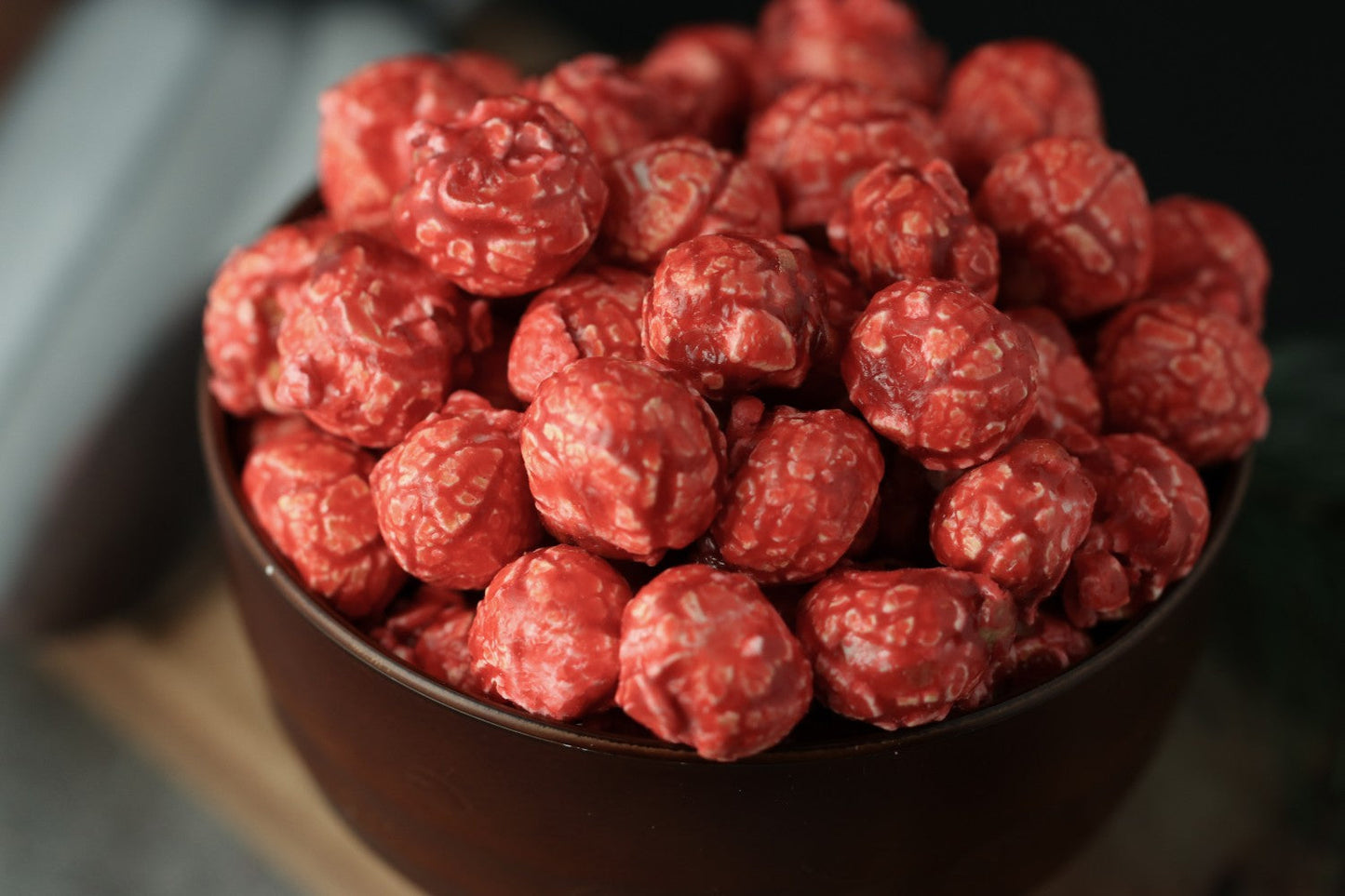 Popcorn à la fraise