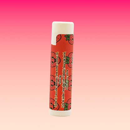 Baume à lèvres à la fraise