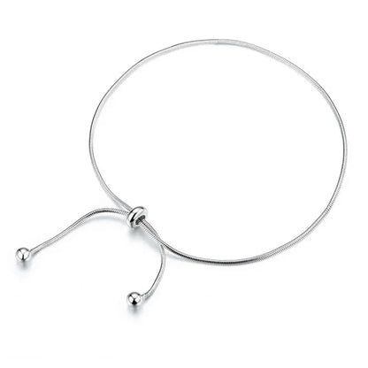 Le bracelet de cheville serpent exotique en argent sterling 925