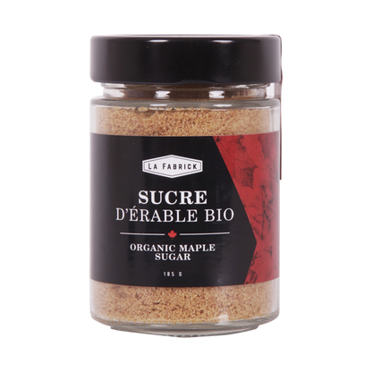 Sucre d'érable pur biologique