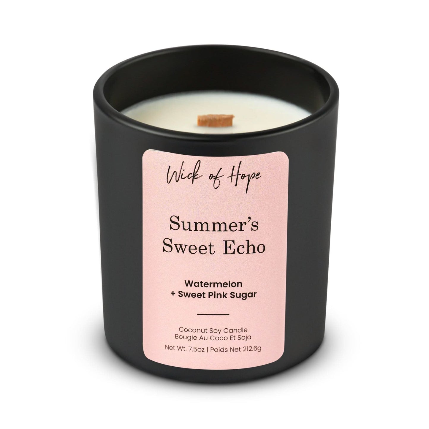 Summer’s Sweet Echo Candle | Watermelon + Sweet Pink Sugar