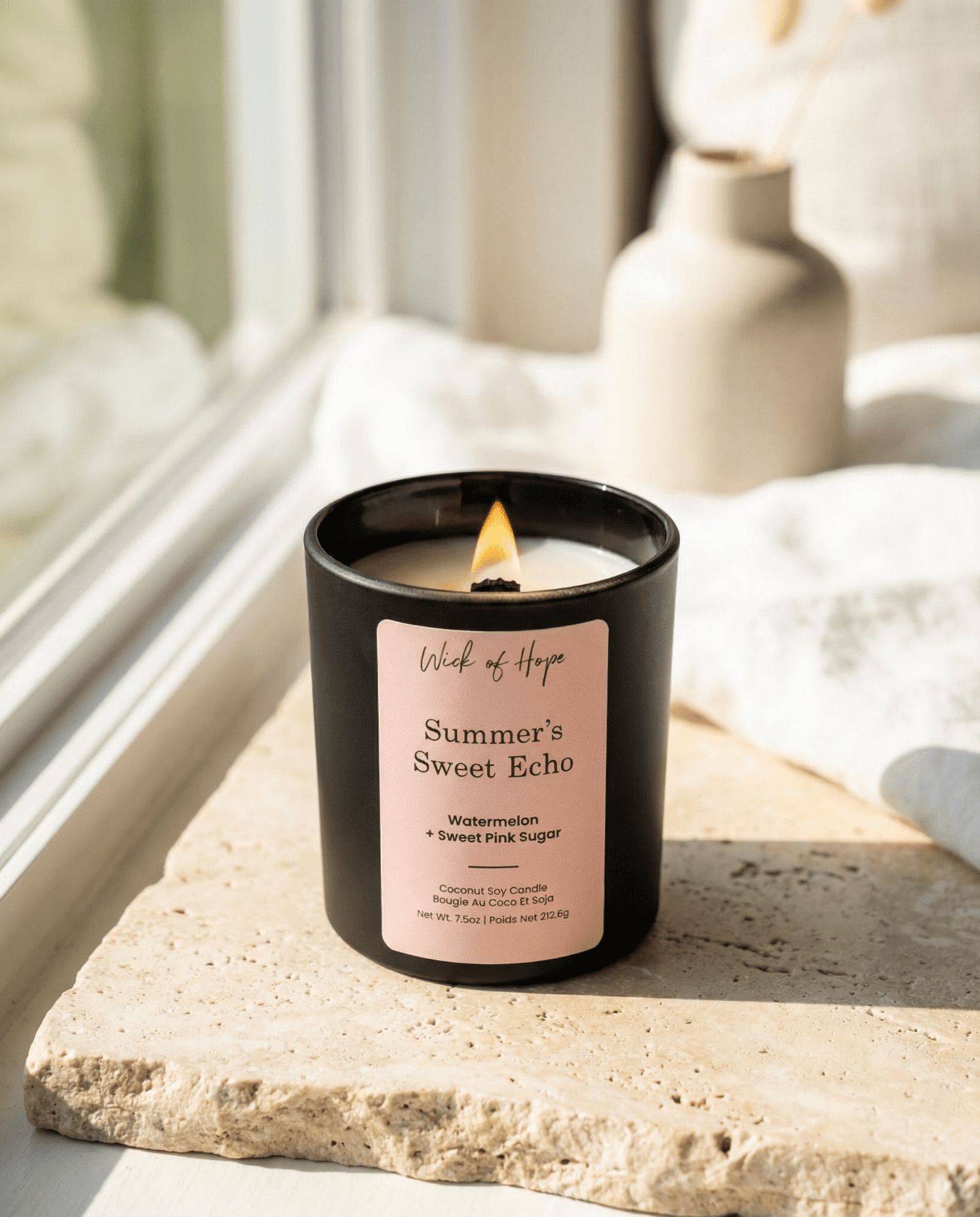 Summer’s Sweet Echo Candle | Watermelon + Sweet Pink Sugar