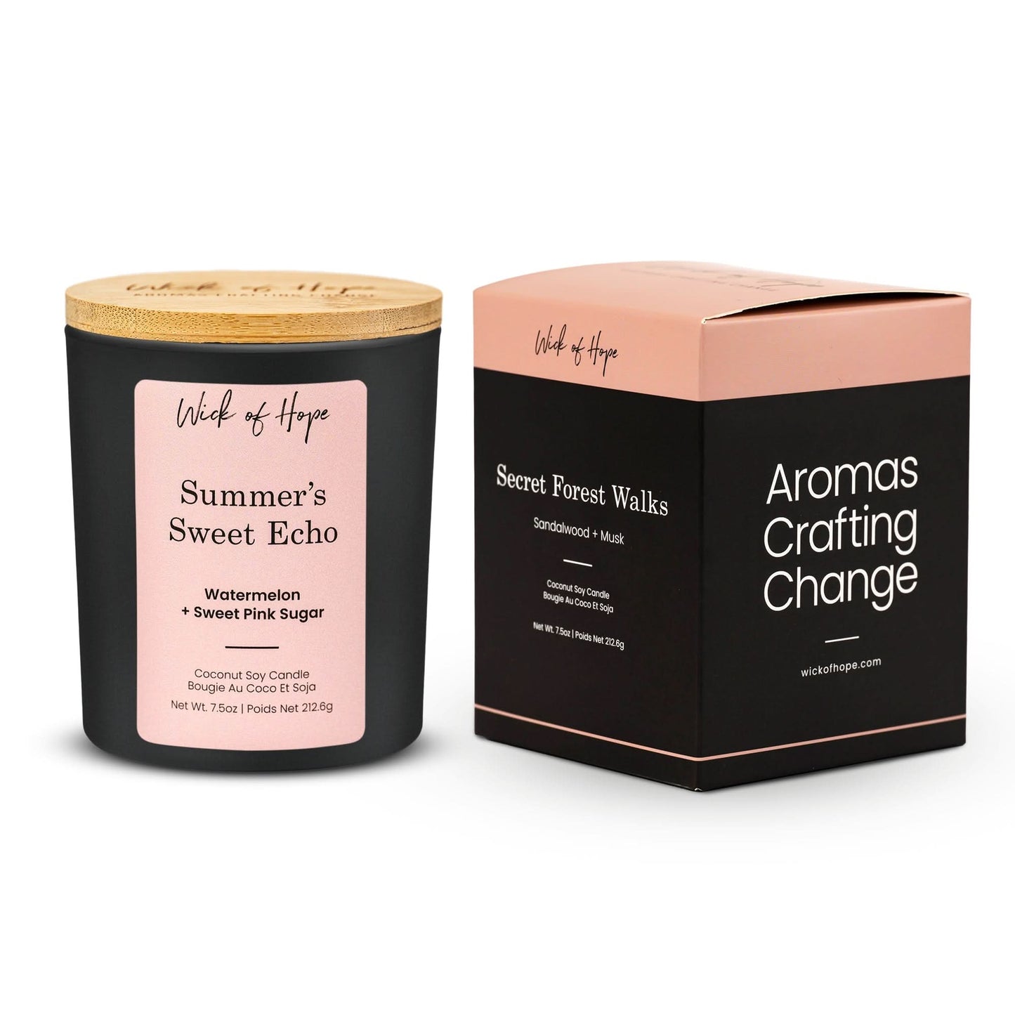 Summer’s Sweet Echo Candle | Watermelon + Sweet Pink Sugar