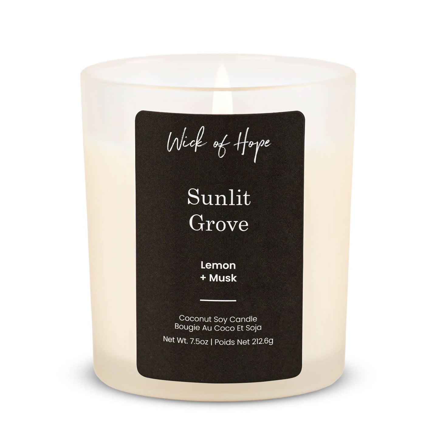 Sunlit Grove Candle | Lemon + Musk