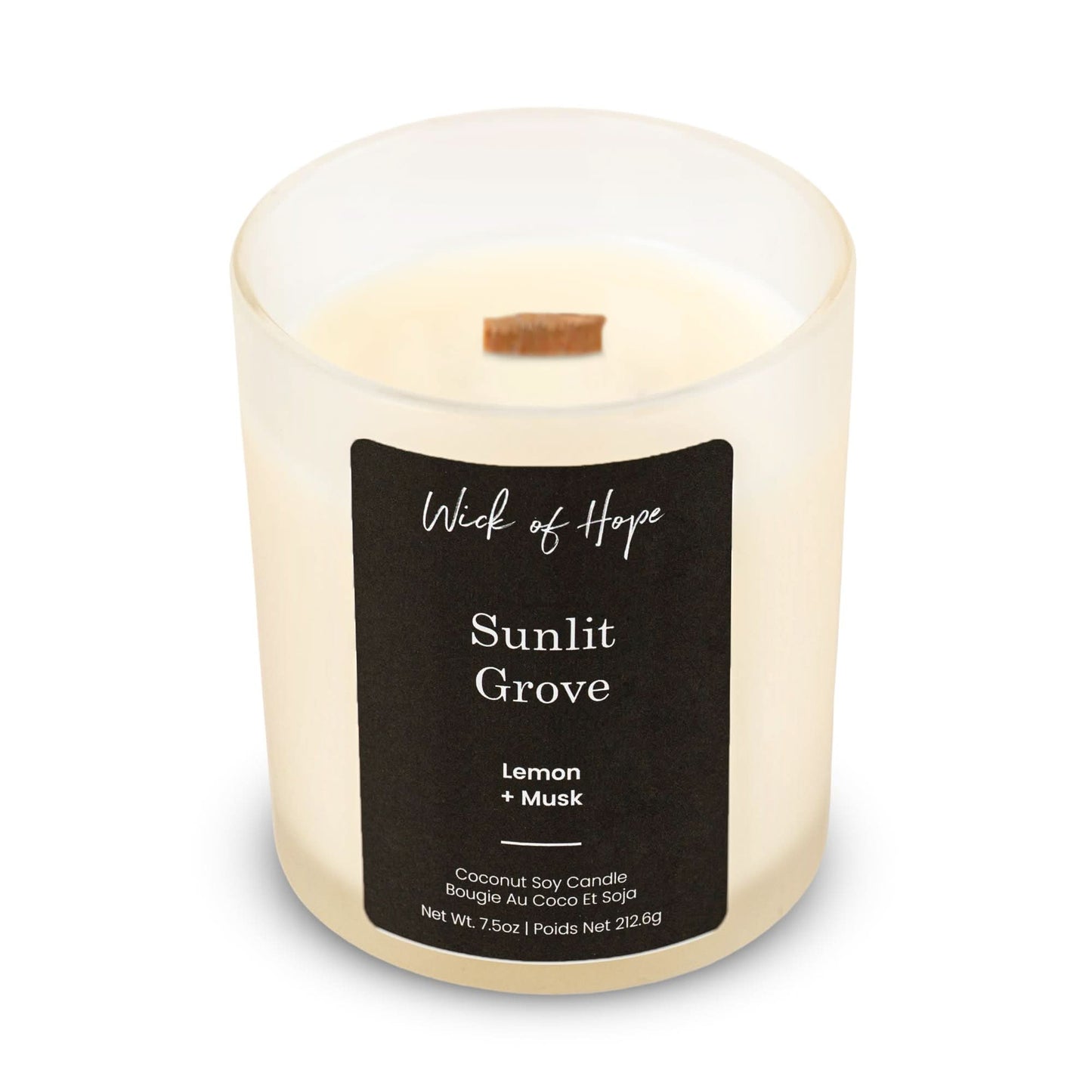 Sunlit Grove Candle | Lemon + Musk