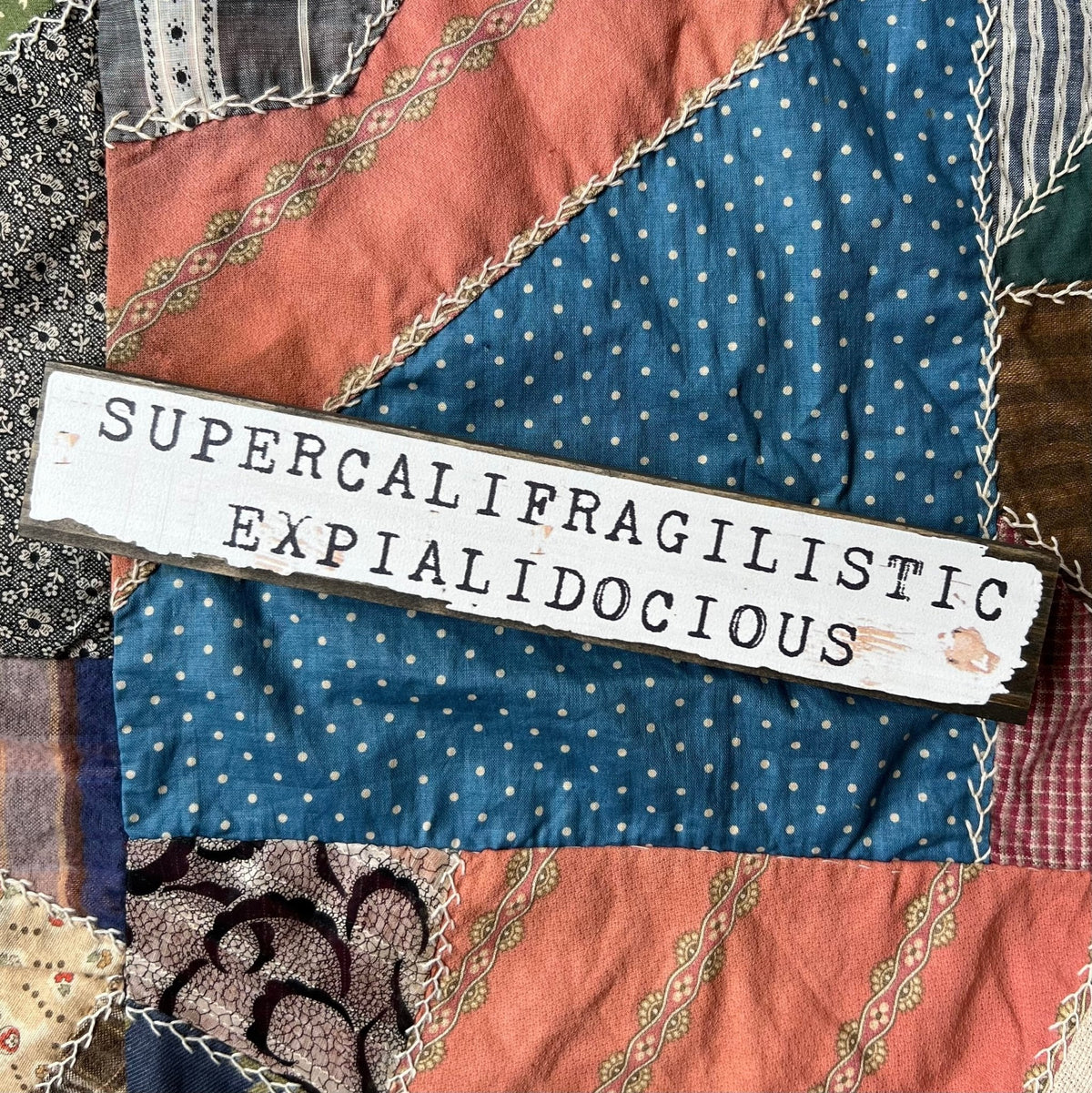 Timber Bit - Large - Supercalifragilisticexpialidocious