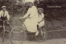 Carte postale en bois - Super Maman