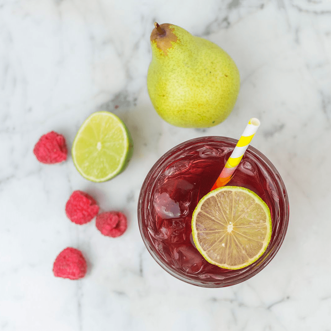 Punch sucré à la poire
