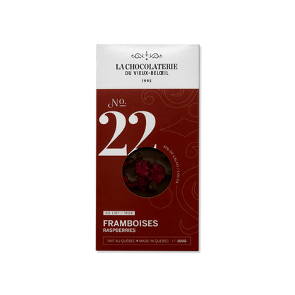 Tablette de chocolat - Framboise