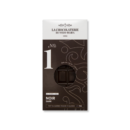 Tablette de chocolat - Le tout noir