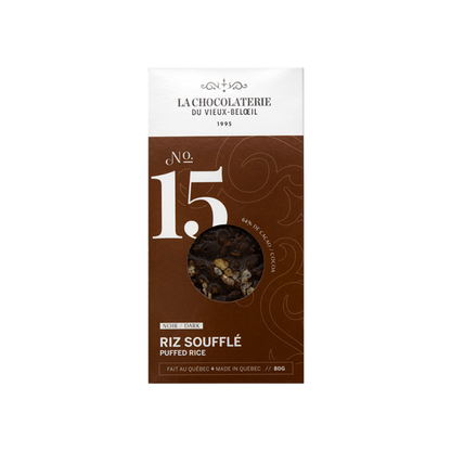 Tablette de chocolat - Riz Souffé