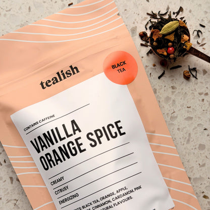 Thé aux épices, vanille et orange