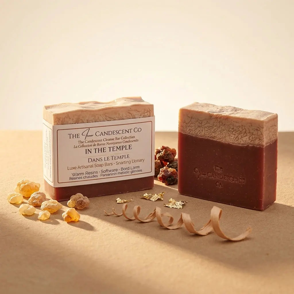 In The Temple | Amber, Resins & Patchouli Handmade Soap Bar