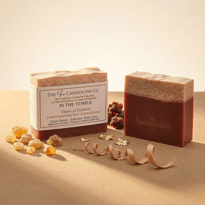 In The Temple | Amber, Resins & Patchouli Handmade Soap Bar
