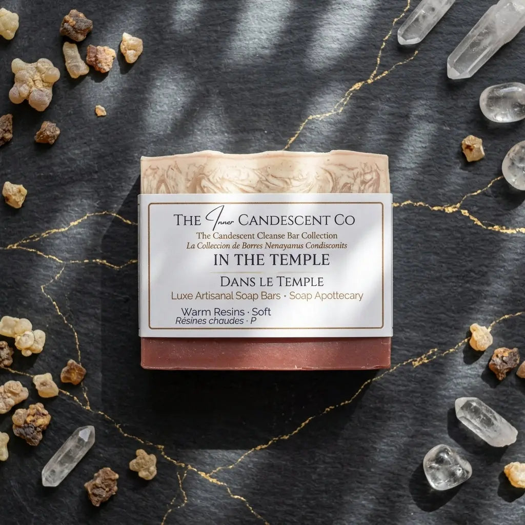 In The Temple | Amber, Resins & Patchouli Handmade Soap Bar