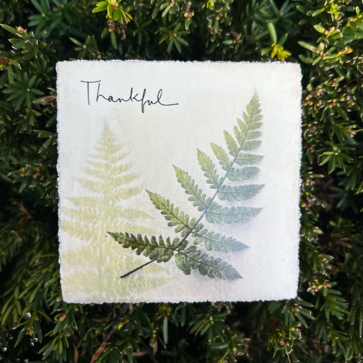 Art Block - Lost & Found - Thankful