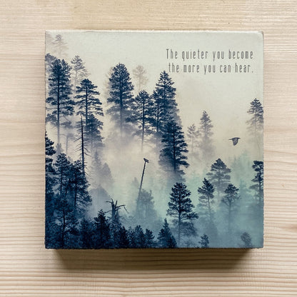 Art Block - Lost & Found - The Quieter You Become