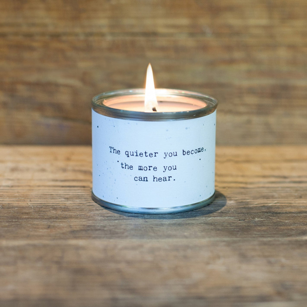 Candle - Little Gem - The Quieter You Become