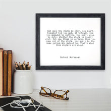 Framed Words - The Storm