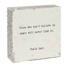 Art Block - Little Gem - Those Who Don't (Roald Dahl)