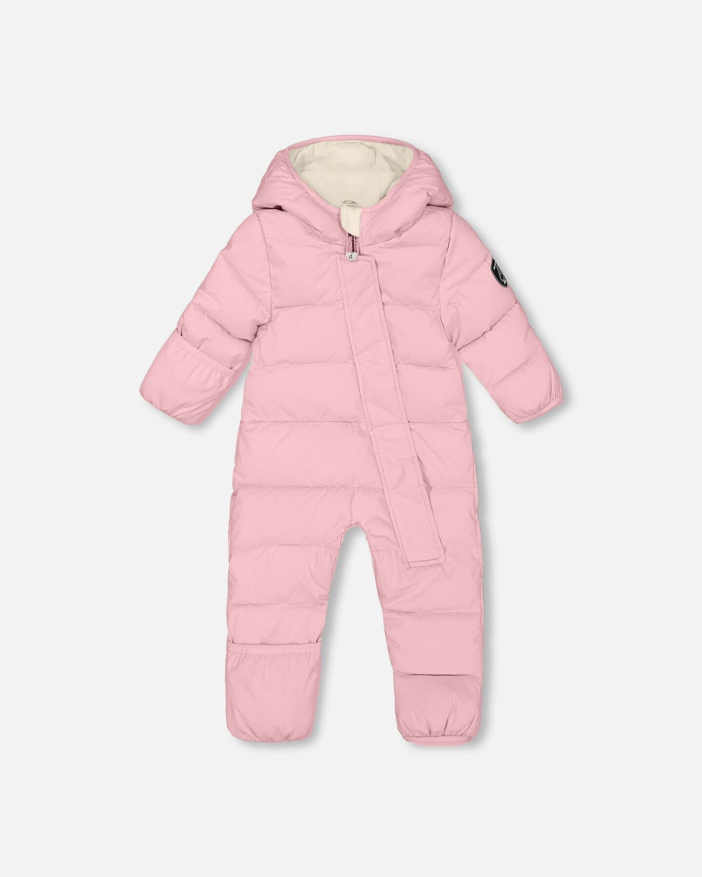 Combinaison de Neige Compactable Bébé Une Pièce Cloud Conçue pour Siège Auto Rose