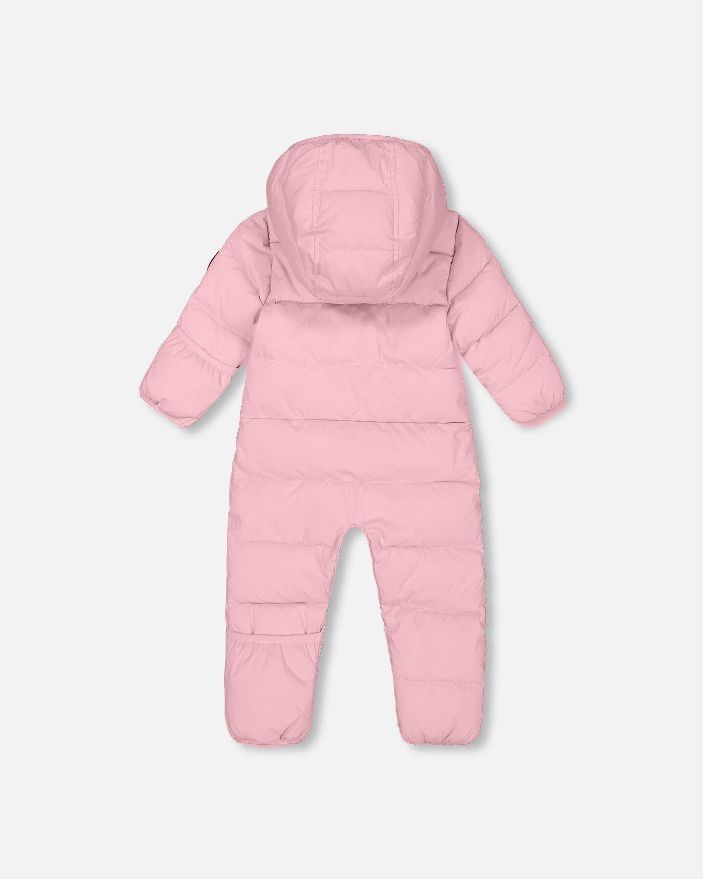 Combinaison de Neige Compactable Bébé Une Pièce Cloud Conçue pour Siège Auto Rose