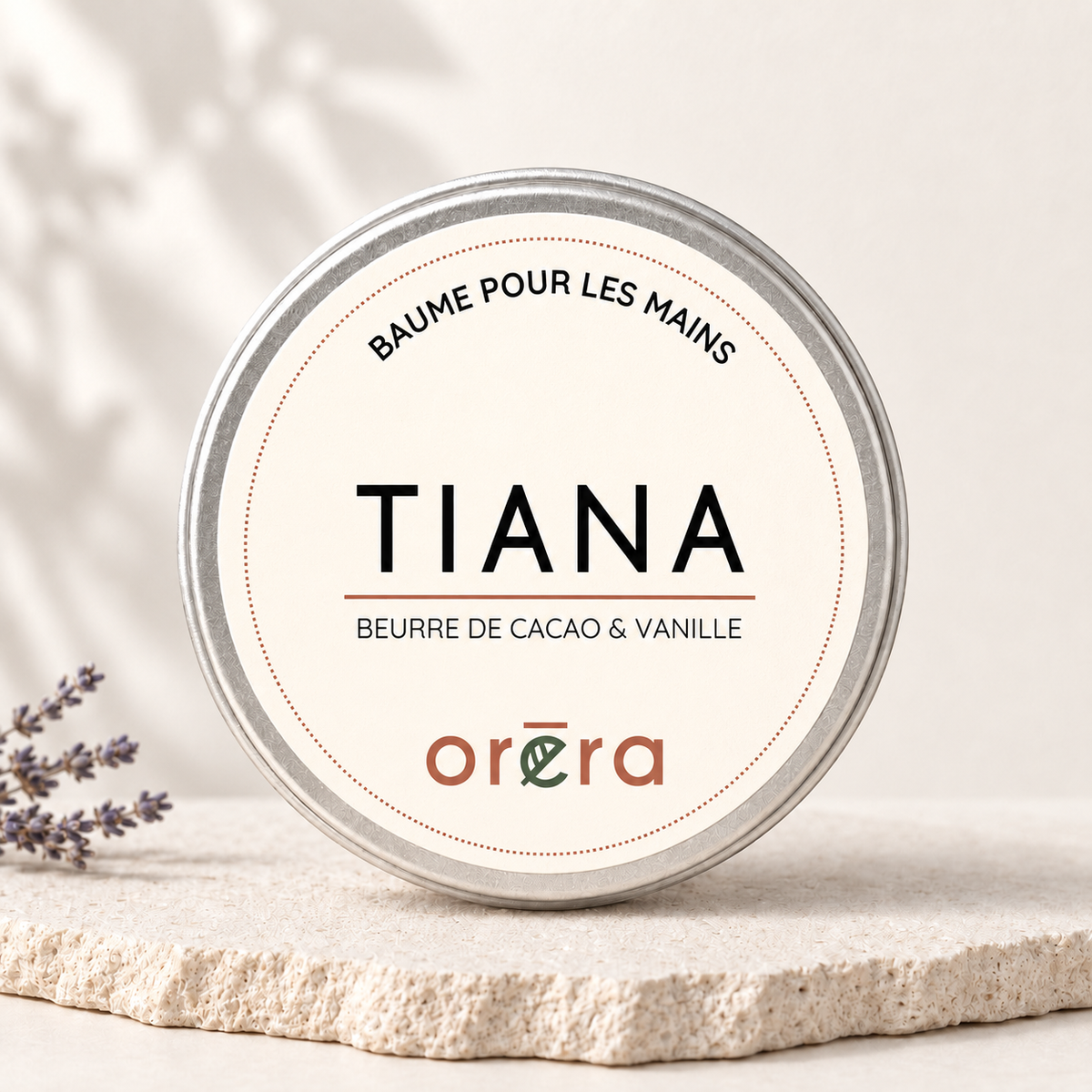 Baume pour les mains TIANA beurre de cacao & vanille