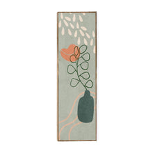 Timber Art - Abstract Vase - Green